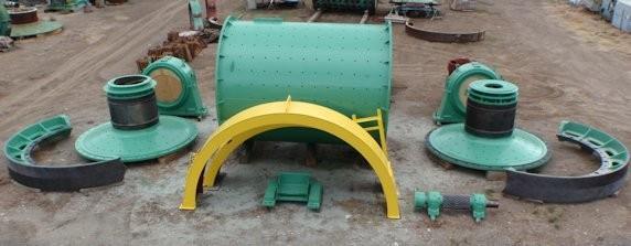 Dominion 11' X 14' Egl (3.4m X 4.4m) Ball Mill, No Motor (previously Installed With 800 Hp))